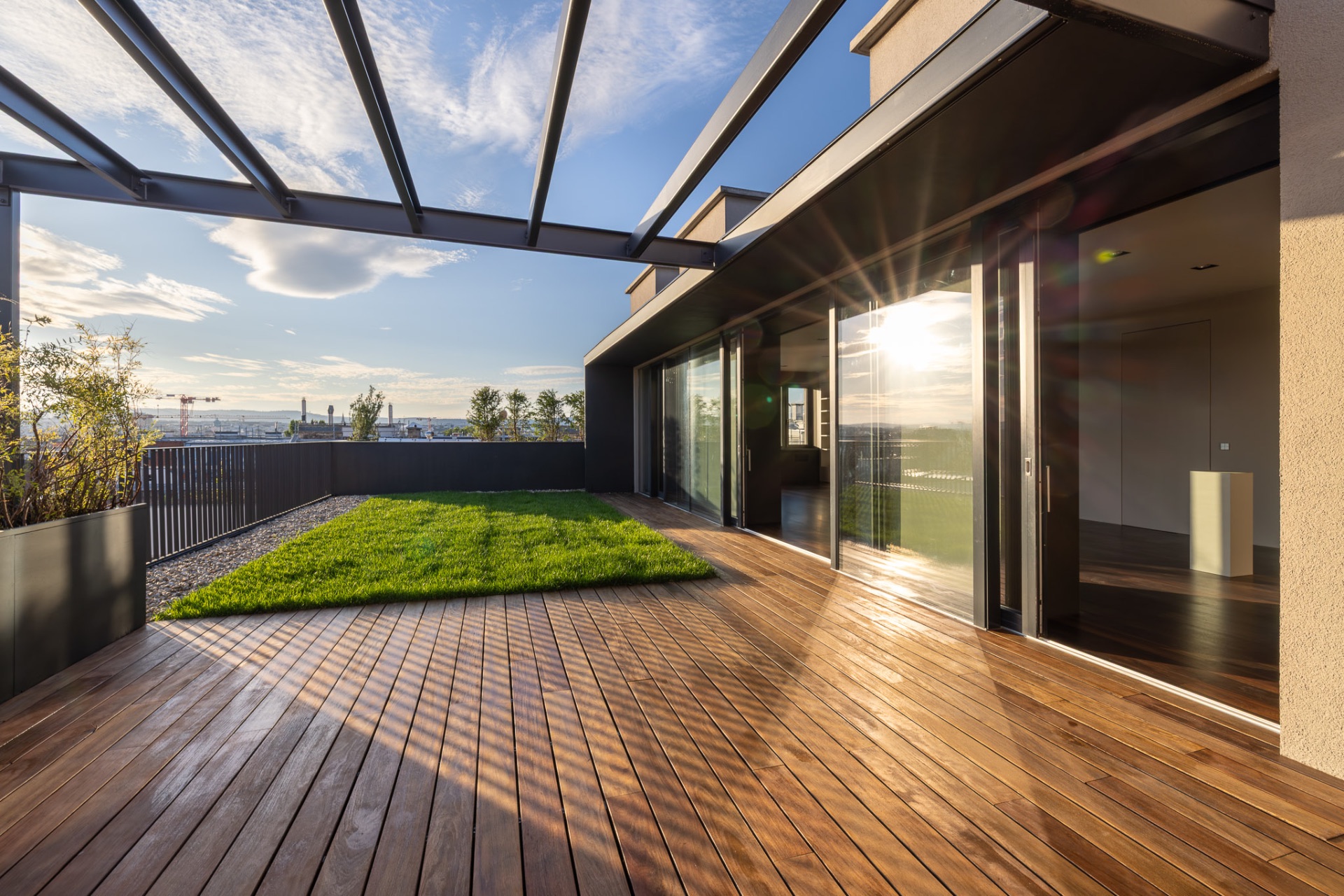 Penthouse SKYTOP — Terrasse